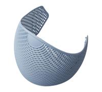 Zkydhbd Porte-hijab souple en polycarbonate pour écharpe avec design léger, idéal pour les femmes, bleu, taille unique