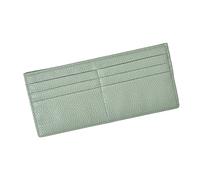 Zkydhbd Portefeuille professionnel décontracté en polyuréthane qui combine des organiseurs de cartes et un porte-monnaie pour un transport efficace de la poche en polyuréthane, vert menthe, Beauté de