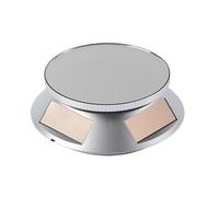 Zkydhbd Présentoir à bijoux solaire automatique - Plate-forme d'affichage lumineuse pour bagues, bracelets, bijoux en ABS, taille unique, Comme décrit