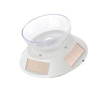 Zkydhbd Présentoir à bijoux solaire automatique - Plate-forme d'affichage lumineuse pour bagues, bracelets, bijoux en ABS, taille unique, Comme décrit