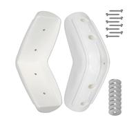 Zkydhbd Protections d'angle de quai de qualité marine pour navire de sécurité contre les UV, cavités pré-perforées, matériel antirouille, protection fine pour quai marin