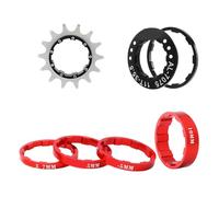 Zkydhbd Roue libre de vélo de montagne haute résistance à vitesse unique roue d'inertie en acier roues libres roues libres facile à utiliser haute résistance pignon partie pour pignon fixe