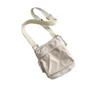 Zkydhbd Sac à bandoulière élégant en nylon avec sangle réglable - Sac à bandoulière tendance pour porter à la mode - Sac à bandoulière de voyage, abricot, One Size