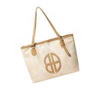 Zkydhbd Sac à main élégant et souple en polyuréthane pour femme - Grande capacité sous les bras - Pour le bureau, l'université et les vacances - Utilisation quotidienne - Travail spacieux, marron, One