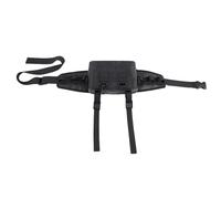 Zkydhbd Sac banane de pêche étanche de grande capacité pour matériel de pêche en plein air, ceinture réglable, Noir , Taille unique