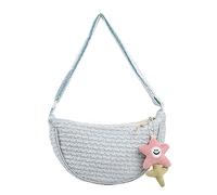 Zkydhbd Sac de raviolis tendance avec aisselle - Sacs à main à bandoulière pour fille et femme - Sac fourre-tout tendance - Sac à main de voyage pour femme, bleu, One Size