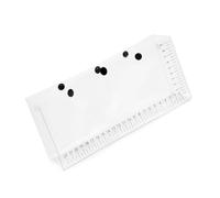 Zkydhbd Sac d'observation de poisson pliable transparent Sacs de pesage extérieur Leurre Récipient de pêche avec échelle pour la pêche en plein air Sac d'observation en direct pliable