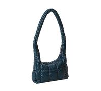 Zkydhbd Sac polyvalent tendance de grande capacité plissé nuage sac à bandoulière pour femmes filles couleur unie aisselles design sac fourre-tout, Vert, One Size