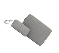 Zkydhbd Sacoche légère pour ordinateur portable de 13 pouces pratique Oxford avec plusieurs poches pour le rangement organisé des accessoires sac de messagers, gris clair