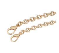 Zkydhbd Sangle de chaîne de sac, bandoulière, sac à main, chaînes de rechange en métal, accessoires de rechange, sangle d'extension de chaîne, accessoires de rechange, Critique, Silver 1 meter