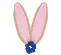 Zkydhbd Serre-tête de lapin, oreilles de lapin, serre-tête, nœud papillon, queue, ensemble de costume pour cheveux d'animaux pour fête, bandeaux, queue, cosplay, pour Pâques
