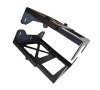 Zkydhbd Support de montage réglable sous le bureau pour NAS CPU Petit facteur de forme Tour de bureau Accessoires en acier Support d'ordinateur
