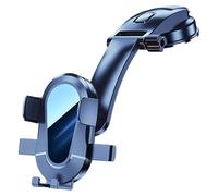 Zkydhbd Support de téléphone de voiture à ventouse/clip de type grille d'aération pour tableau de bord de 10,2 à 17 cm