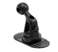 Zkydhbd Support de téléphone robuste avec joint à rotule de 17 mm Fixation à ventouse pour tous les appareils Support en caoutchouc souple