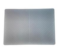 Zkydhbd Tapis de protection en silicone pour chat avec bords surélevés pour l'élimination de la litière - Tapis d'alimentation pour chien - Pour nourriture et eau