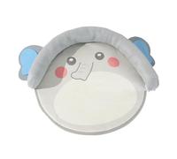 Zkydhbd Tapis de refroidissement pliable pour animaux domestiques avec oreiller amovible pour les journées chaudes, tapis de nettoyage facile pour chien, antidérapant, taille L