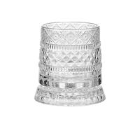 Zkydhbd Tasse en cristal rotative artistique - Design facile pour les réunions entre amis - Accessoire élégant pour whisky rotatif pour utilisation et fêtes avec base robuste