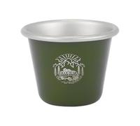 Zkydhbd Tasses de camping en acier inoxydable pour café, thé - Utilisation en extérieur - Antirouille - Compactes - Facile à transporter - Récipient à boire ergonomique pour l'extérieur