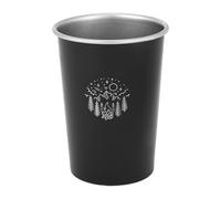 Zkydhbd Tasses de camping en acier inoxydable pour café, thé - Utilisation en extérieur - Antirouille - Compactes - Facile à transporter - Récipient à boire ergonomique pour l'extérieur