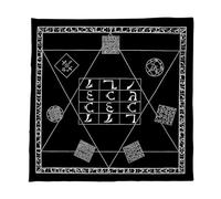 Zkydhbd Triplicate Size Published Divination Face 50cm 60cm 75cm Squares Velutinous Texture Play Addition Play Addition Machine Lavable en machine Tissu Durable Cartes Tapis de jeu