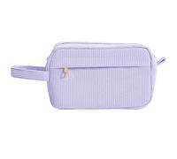 Zkydhbd Trousse à crayons de grande capacité - Trousse esthétique pour stylos - Pochettes en velours côtelé - Fournitures scolaires et de bureau - Grande capacité - Pochette esthétique, violet