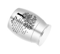 Zkydhbd Urne funéraire pour cendres de condoléances et cheveux élégant pour homme et femme