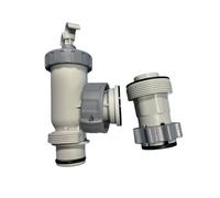 Zkydhbd Vannes à piston de rechange et adaptateur d'installation facile pour pompes de filtre de piscine systèmes de filtration efficaces 10747 10722