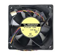 Zkydhbd Ventilateur de refroidissement pour ordinateur 120 x 120 x 38 mm 24 V 1,05 A pour serveurs PC de jeu, dissipation de la chaleur, routeur, processeur, accessoires d'armoire, ventilateur