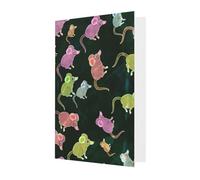 zkyfll Carte d'anniversaire avec enveloppes pour remerciement, condoléances et Noël