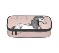 Zkyfll Fairy Tale unicorn04 Trousse à crayons grande capacité avec imprimé conte de fées