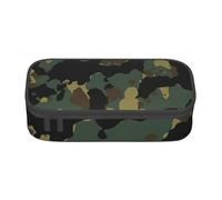 Zkyfll Trousse à crayons de grande capacité avec motif camouflage - Sac de maquillage portable