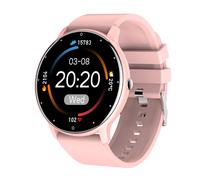 Zl02d Dafit Montre Numérique Rappel Intelligent Surveillance De La Santé Lecture De Musique/Contrôle Photo Montre-Bracelet Numérique Trucs Numériques-Rose