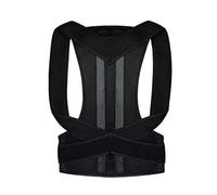 ZLCO Correcteur de posture, soutien du dos, améliore la posture, offre un soutien lombaire pour les maux de dos, réglable pour hommes et femmes - Red_5XL Support pour le dos