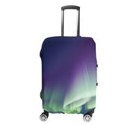 ZLFDSKGY Housse de bagage lavable Aurora imprimée Housse de protection élastique pour valise de protection anti-rayures, aurora, XL