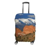 ZLFDSKGY Housse de bagage lavable Pikes Peak Colorado - Housse de protection élastique anti-rayures pour valise, Pikes Peak Colorado, S