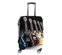 ZLFDSKGY Housse de valise lavable pour guitare électrique_75091500 - Housse de protection de bagage imprimée - Protection élastique pour valise anti-rayures, Guitare électrique_75091500, XL