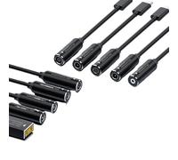 ZLGYGLEO 1 câble adaptateur convertisseur DC vers USB C PD 65 W type C PD Power Jack connecteur (E)