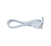 ZLGYGLEO 1 câble de charge à trou rond de 1 m CC 3,5 x 1,35 mm coudé mâle vers USB mâle