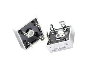 ZLGYGLEO 2Pcs KBPC5008 Pont redresseur 50A/800V Dip-4 Pont carré