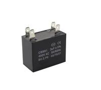 ZLGYGLEO Condensateur de Fonctionnement de Moteur for Ventilateur de Plafond CBB61 450 V 1 µF 1,5 µF 2 µF 2,5 µF 3 µF 3,5 µF 4 µF 5 µF 6 µF 8 µF 10 µF(8UF450V)
