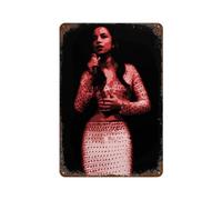 ZLHNBWL Poster Singer Sade Adu 7 - Décoration murale en métal - Décoration de bar moderne - 30 x 20 cm
