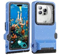 ZLiME Coque de Téléphone de Plongée Professionnelle Pochette Étanche Smartphone, IPX8 Pochette Téléphone Étanche Housse sous-Marin Étui de Protection pour iPhone 16e 16 Pro Samsung S25 S24