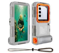 ZLIME Coque étanche 15 m pour Smartphone Jusqu’à 6,9”｜｜Bouton Volume à Droite uniquementBoîtier sous-Marin plongée, Snorkeling, vidéos HD｜avec dragonne｜Samsung Huawei Pixel Xperia