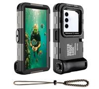 ZLIME Coque étanche 15 m pour Smartphone Jusqu’à 6,9”｜｜Bouton Volume à Droite uniquementBoîtier sous-Marin plongée, Snorkeling, vidéos HD｜avec dragonne｜Samsung Huawei Pixel Xperia