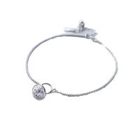 ZLING Mode Mignon Cloche Cheville pour Les Femmes Réel Solide 925 en Argent Sterling Simple Lien Chaîne Cheville Style Ethnique Bijoux Fins