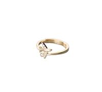 ZLING Réel 925 Sterling Silver Fashion Sweet Aircraft CZ Anneau D'ouverture pour Les Femmes De Mariage Anniversaire Présent Fine Jewelry