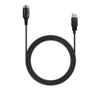 ZLiT Connexion Din6 Câble USB Adaptation Fit pour Thrustmaster TH8A Câble Main Row TSS Ligne de signal de frein à main (USB)