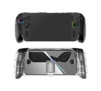 ZLiT Coque pour console de jeu ROG Xbox Ally/Ally X - En TPU souple - Transparente - Avec support