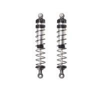 ZLiT Ensemble d'amortisseurs avant et arrière universels pour Arrma FURY Mega 1/10 RC voiture - Accessoires de mise à niveau (noir)