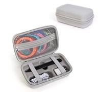 ZLiT Étui de transport pour stylo MYNT3D Super 3D, sac de rangement de protection pour stylo 3D MYNT3D Super 3D, recharges de filament et câble de charge (gris)